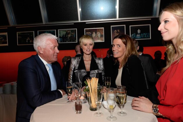 Patrick Lefevere en Stephanie Clerckx.