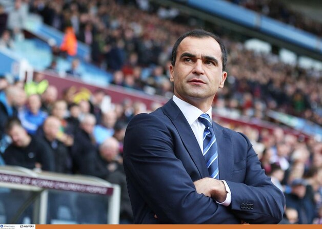 Everton-coach Roberto Martinez.