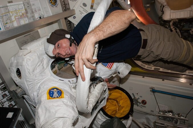 Astronaut Mike Hopkins.