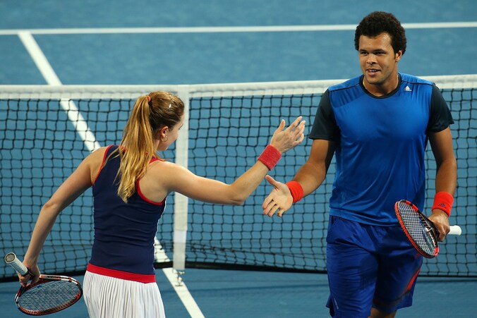 Cornet en Tsonga wonnen het dubbelspel.