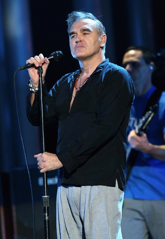 Voormalig frontman van The Smiths, Morrissey.