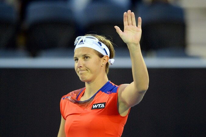 Kirsten Flipkens is natuurlijk ook van de partij.
