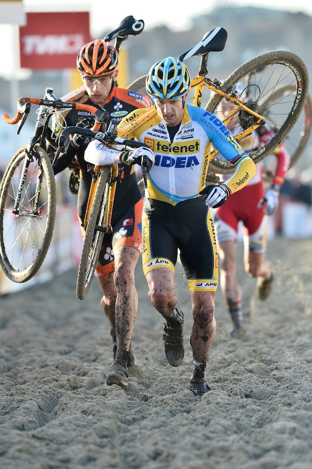 Wellens kampte met Peeters voor de twee andere podiumplaatsen achter de ongenaakbare Nys.