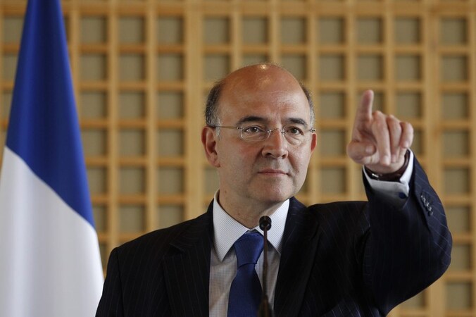 Pierre Moscovici, Frans minister van Financiën.