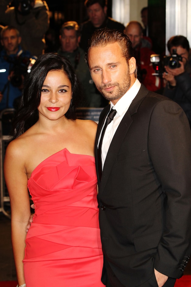 Matthias Schoenaerts met zijn vriendin, Alexandra Schouteden