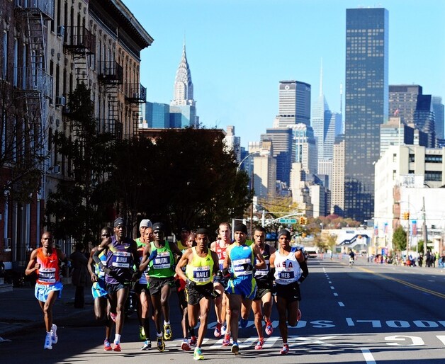 Een archiefbeeld van de marathon van 2010.