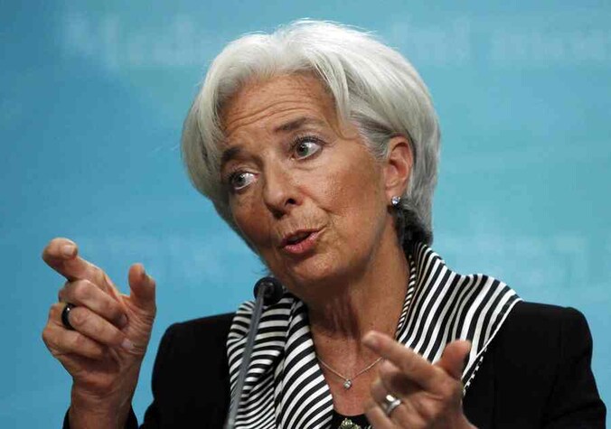 Christine Lagarde.