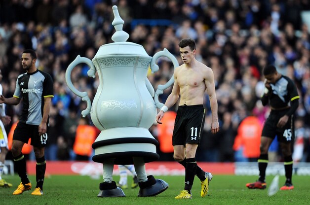 Bale en Tottenham uit de FA Cup.