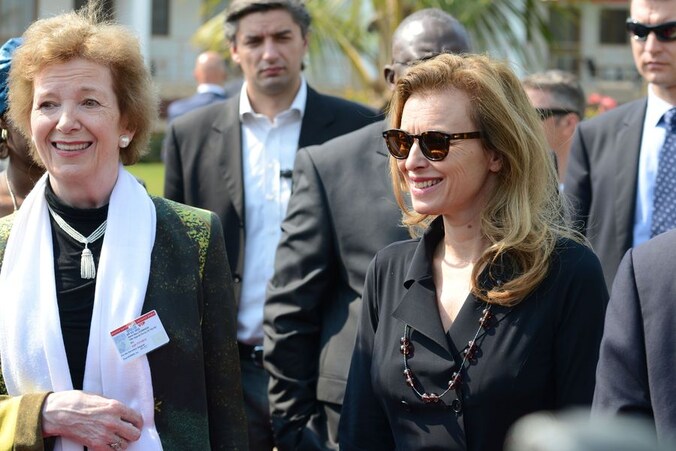 VN afgezante Mary Robinson