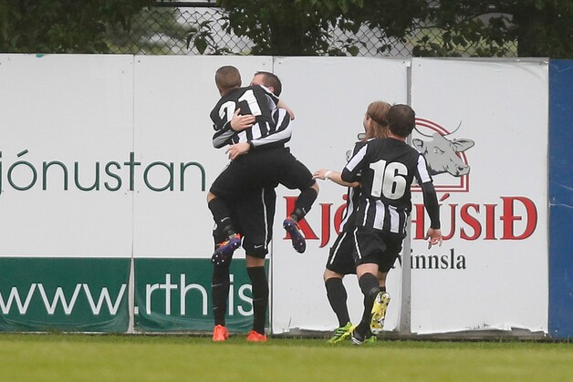 Finnbogasson opende verrassend de score.