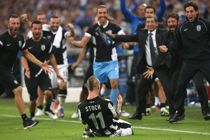 Stoch scoorde de gelijkmaker voor PAOK