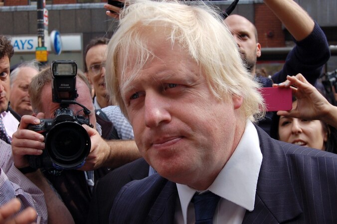 Burgemeester Boris Johnson.