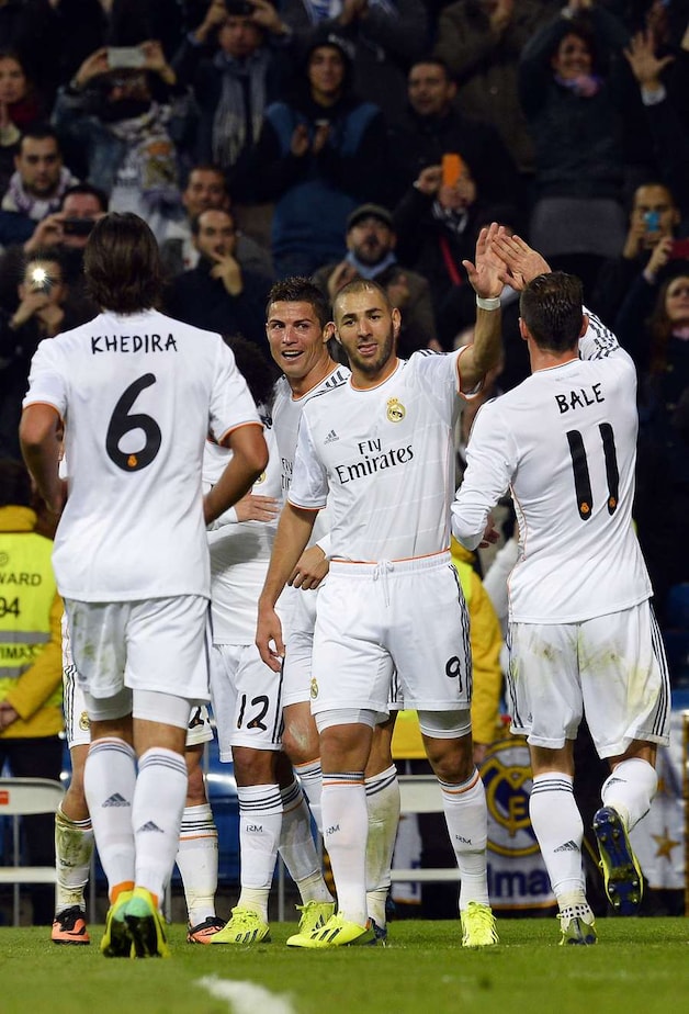 Benzema zette het orgelpunt: 7-3!