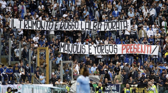 Archiefbeeld fans Lazio.