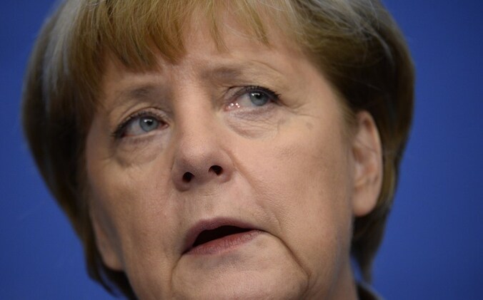 Angela Merkel.