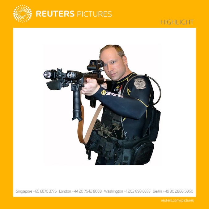 Anders Behring Breivik gebruikte speciale munitie om een zo groot mogelijke schade aan te richten.