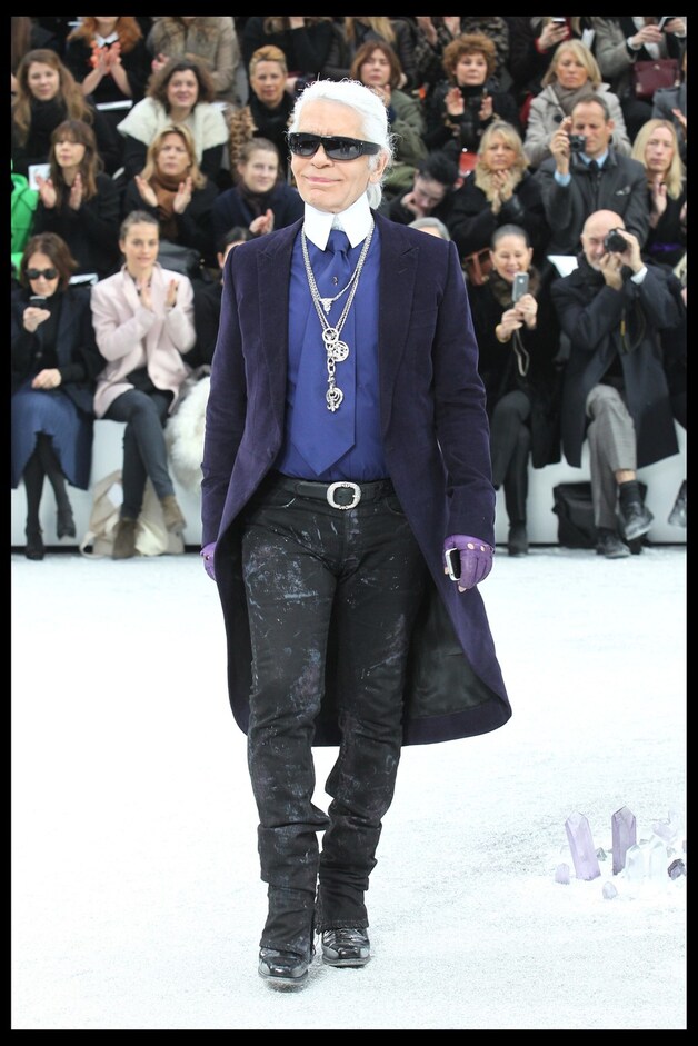 Karl Lagerfeld haalde de lijst niet