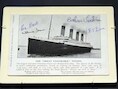 Postkaart van de Titanic