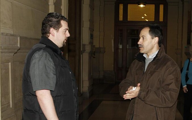 Peter Van Stalle en Ismaël Saccoor.
