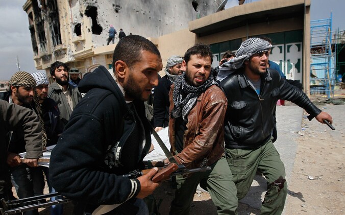 Rebellen in Misurata