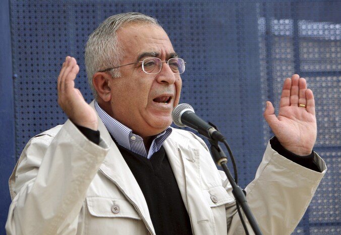 De Palestijnse premier Salam Fayyad.