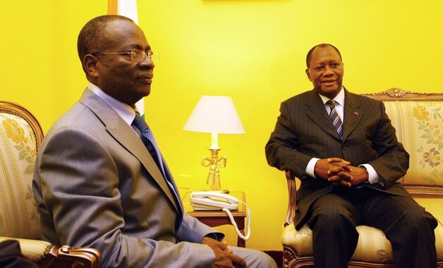 Huidig president Alassane Ouattara