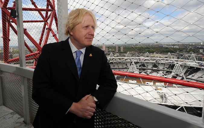 Boris Johnson, burgemeester van Londen.