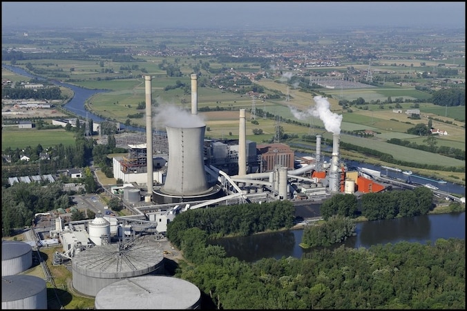De centrale van Ruien.