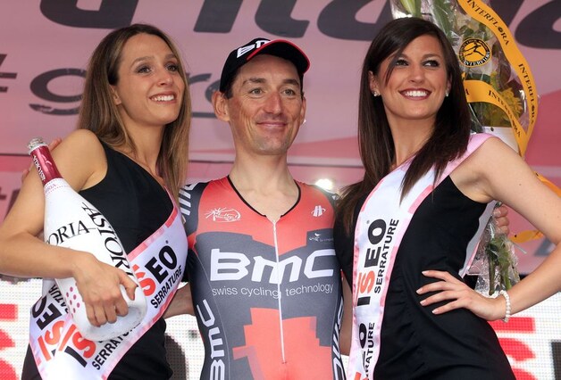 De Italiaan Marco Pinotti won de afsluitende tijdrit.