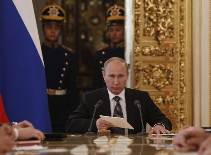 Russisch president Vladimir Poetin.