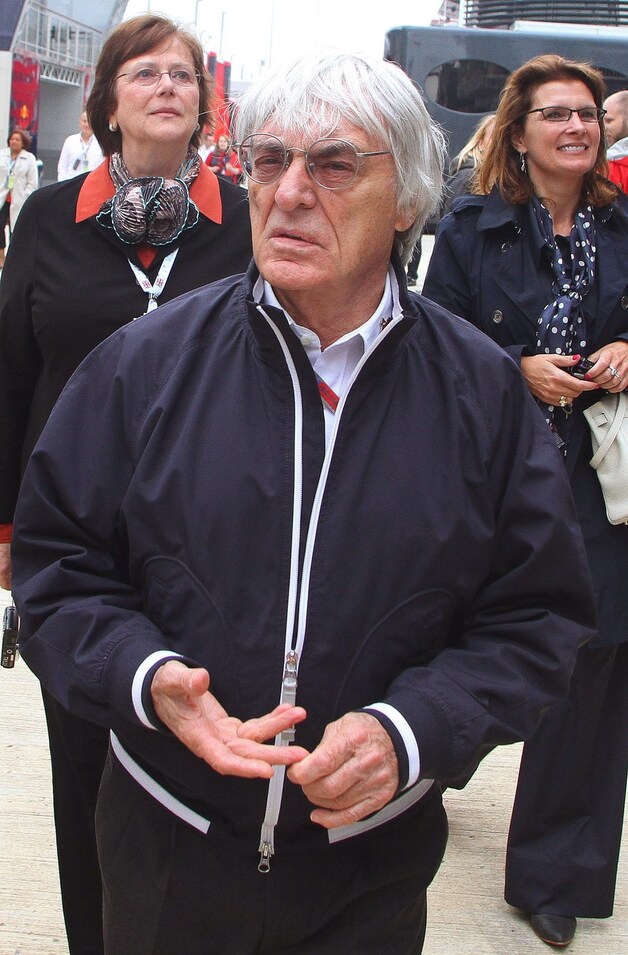 Bernie Ecclestone.
