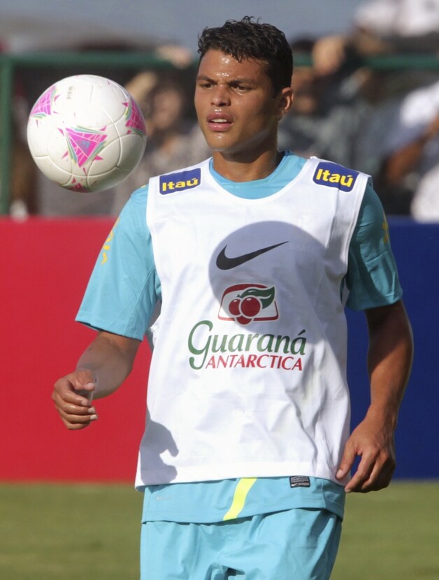 Thiago Silva bereidt zich momenteel met Brazilië voor op de Olympische Spelen.