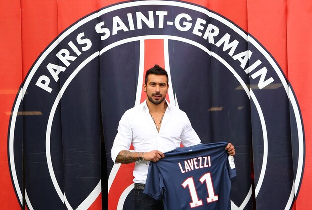 Ezequiel Lavezzi, de eerste zomeraankoop van PSG.