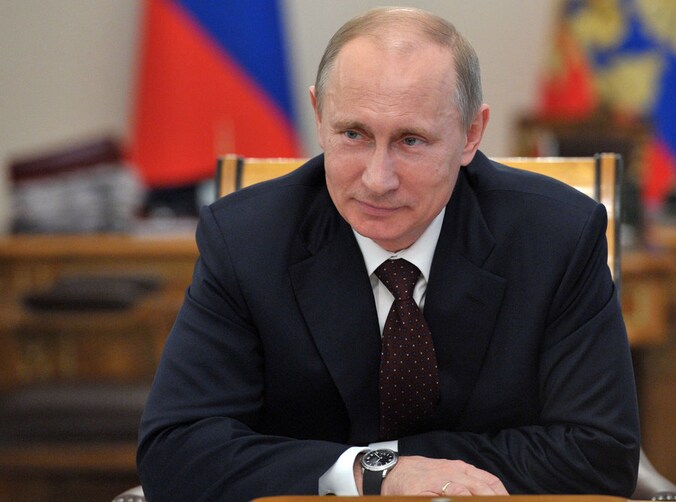De Russische president Vladimir Poetin