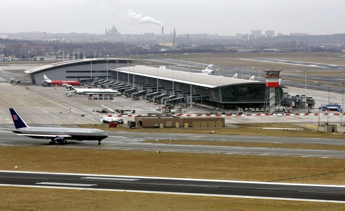 De luchthaven van Zaventem.
