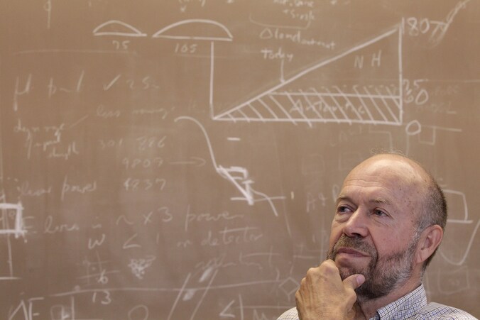 James Hansen op 2 augustus 2012 in New York.