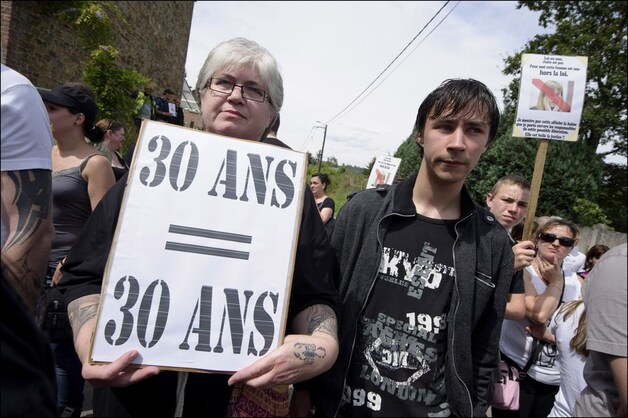 Tegen de komst van Michelle Martin naar Malonne werd de afgelopen week al fel geprotesteerd.