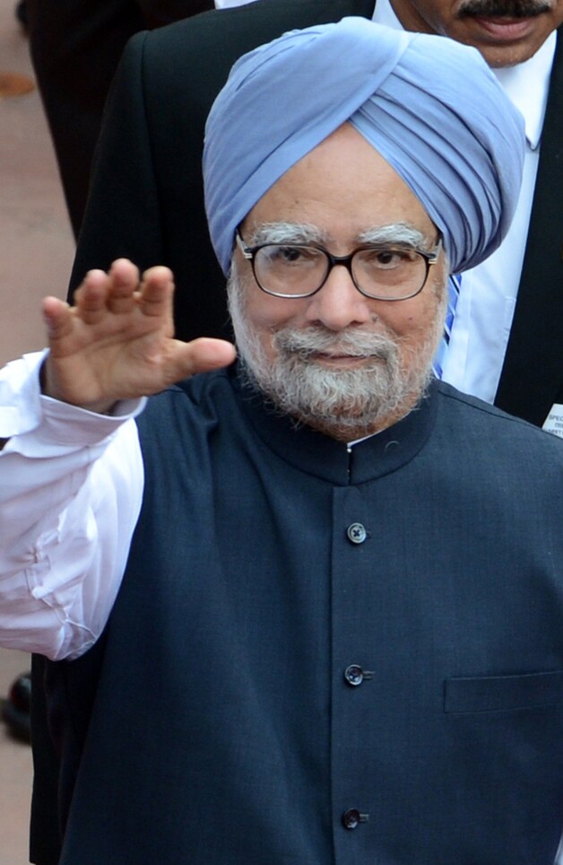 De Indiase premier Manmohan Singh.