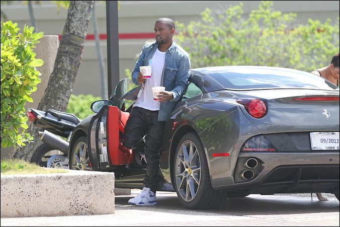 Kanye West in Los Angeles.