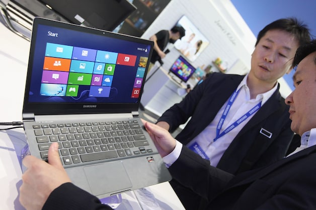 Samsung toonde verschillende toestellen met Windows 8.