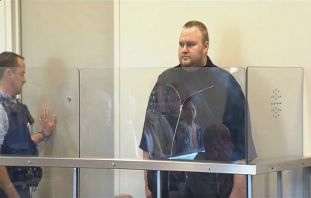 Kim Dotcom, de eigenaar van MegaUpload.