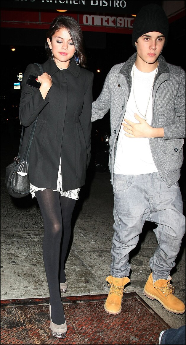 Selena en Justin, twee dagen voor Valentijn op stap in Hollywood.