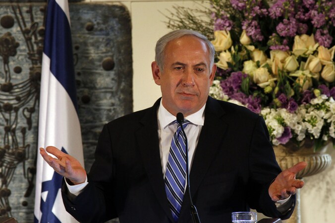 De Israëlische premier Benjamin Netanyahu.
