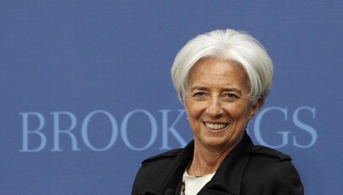 IMF-topvrouw Christine Lagarde.