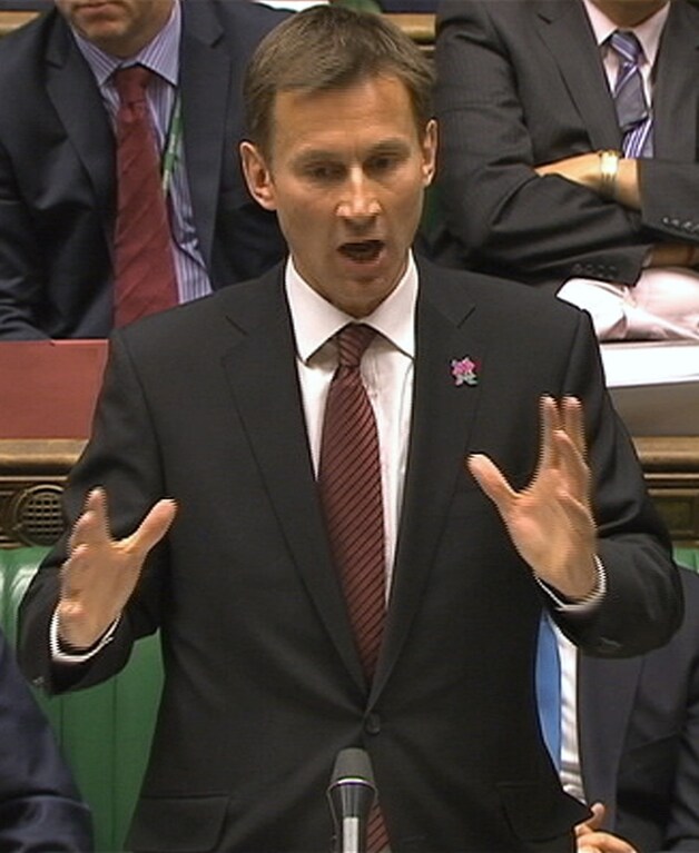 Jeremy Hunt.