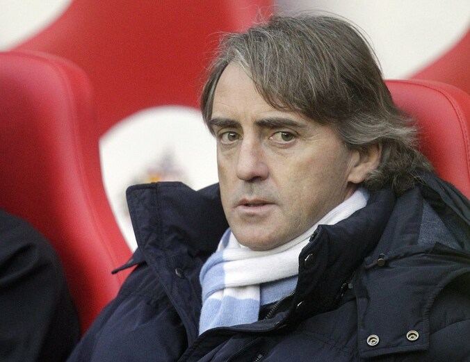 Mancini heeft een waarschuwing in huis voor zijn topspitsen.