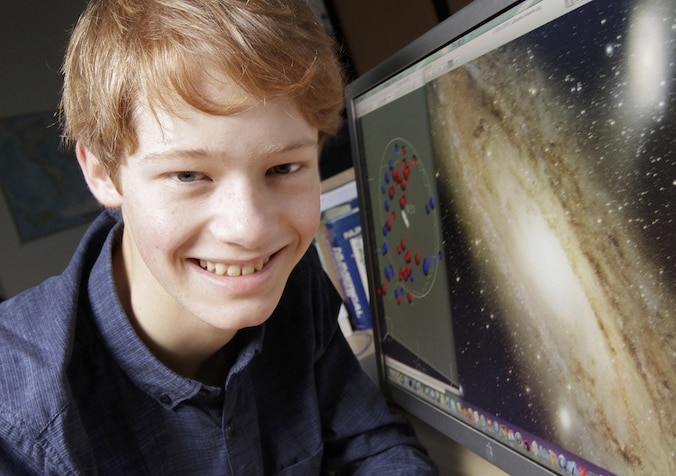 Neil Ibata, zoon van astrofysicus Rodrigo Ibata.