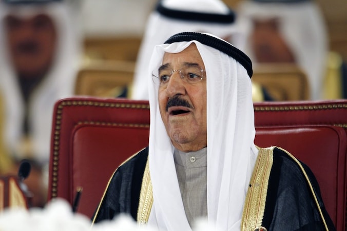 Emir Sabah al-Ahmad al-Sabah.