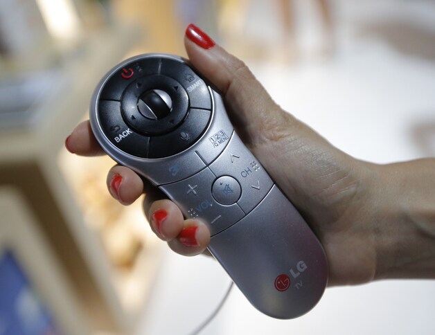 De Magic Remote van LG.