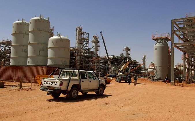 Archiefbeeld van de bewuste gassite in Algerije.